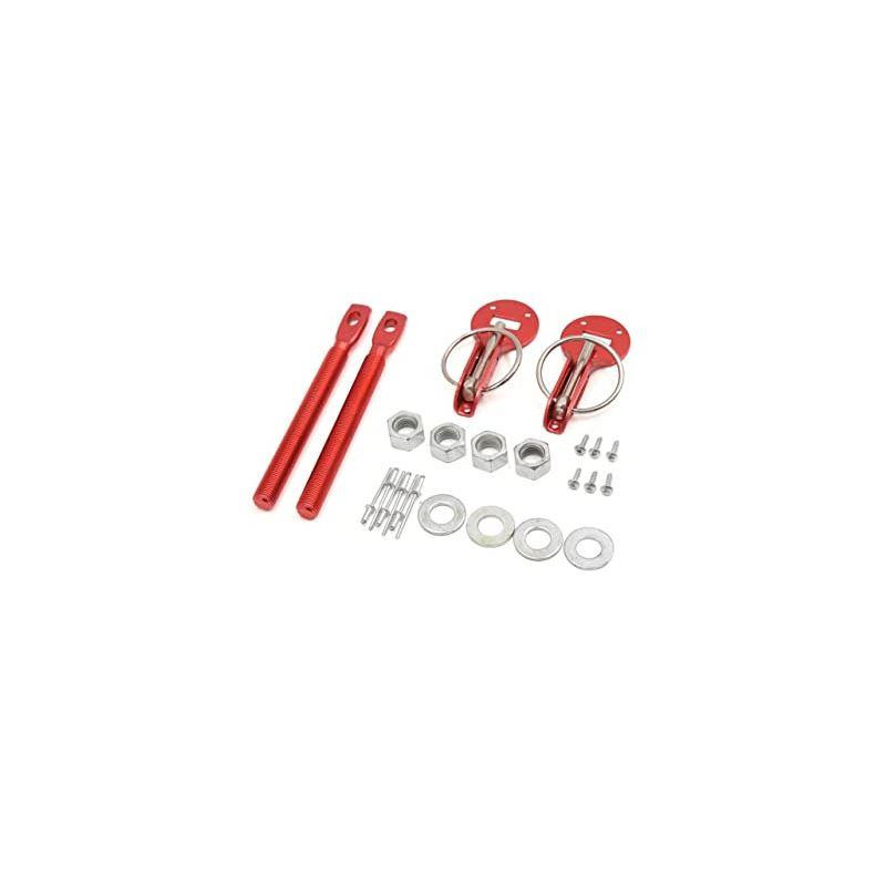 01606AR-attaches capot sparco rouge